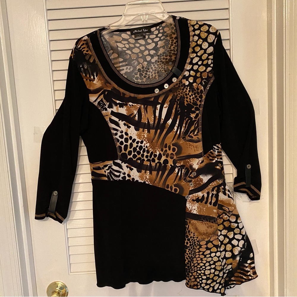 Dressy top. Longer lengths symmetrical